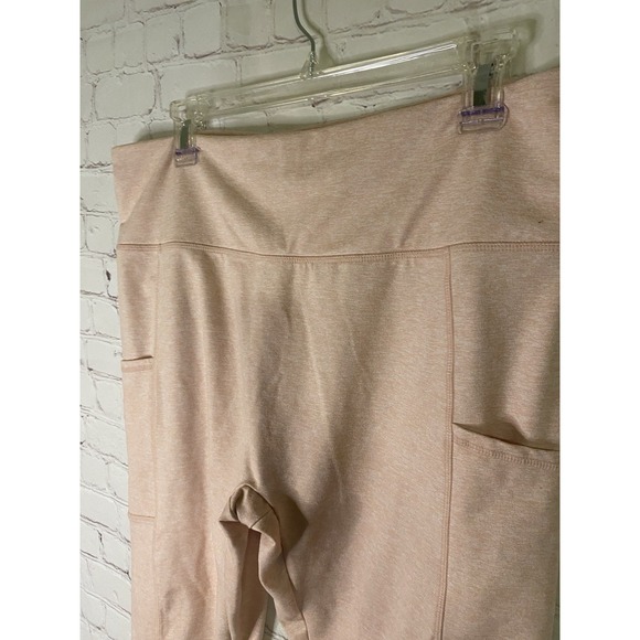 zuda Women's Z-Ultrasoft Legging with Seaming Detail Rose Tan XL - Picture 4 of 7